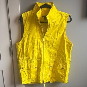 Ralph Lauren Active large yellow nylon vest